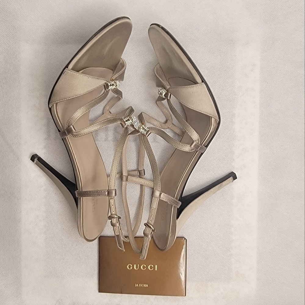 GUCCI WOMEN'S SANDALS SHOES,  9US SIZE - Picture 14 of 16